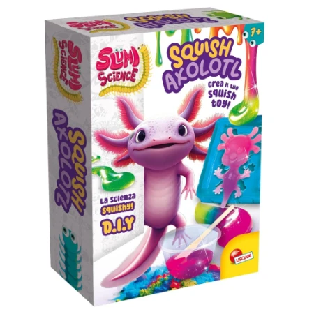 Lisciani Giochi Slumi Science Pocket Squish Axolotl