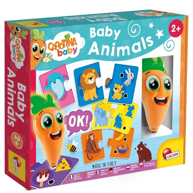 Lisciani Giochi Carotina Baby Penna Parlante Baby Animals