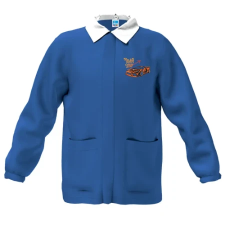 Immagine di Siggi Casacca Scuola Bambino Blu con Zip - Supercar