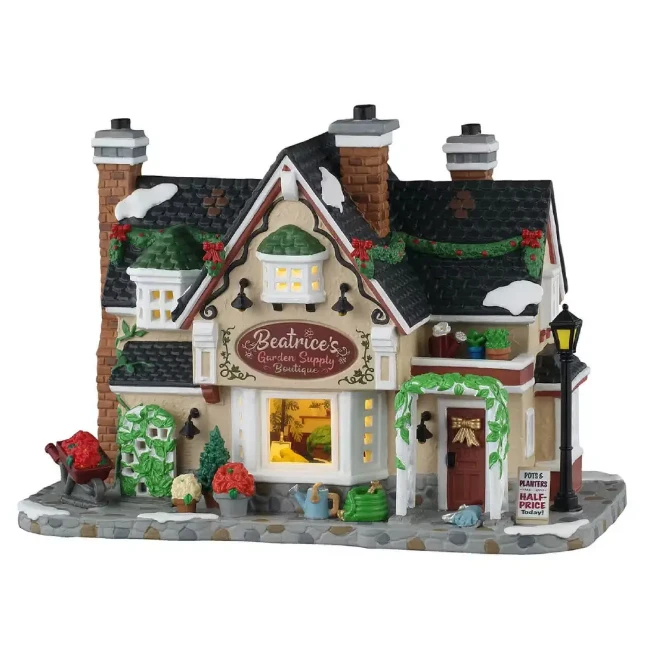 Immagine di Lemax 55346 Beatrice's Garden Supply Boutique