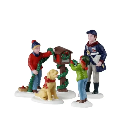 Immagine di Lemax 52522 Mailbox Decorating, 4 pezzi