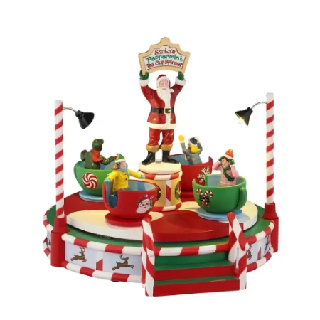 Immagine di Lemax 54446 Santa's Peppermint Teacup Spinner