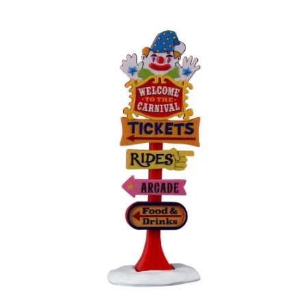 Immagine di Lemax 54465 Carnival Welcome Sign