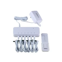 Immagine di Lemax 54521 Remote Control Box - Alimentatore con 6 Uscite e Telecomando