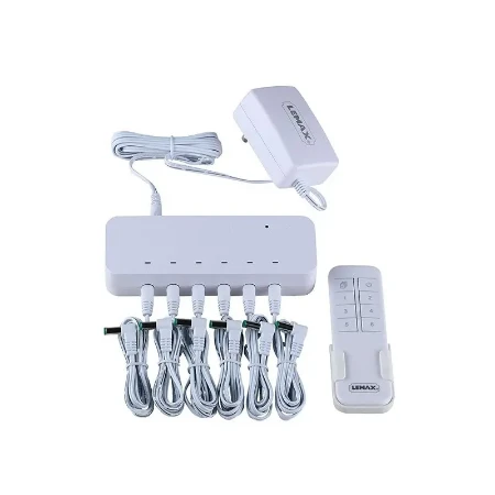 Immagine di Lemax 54521 Remote Control Box - Alimentatore con 6 Uscite e Telecomando