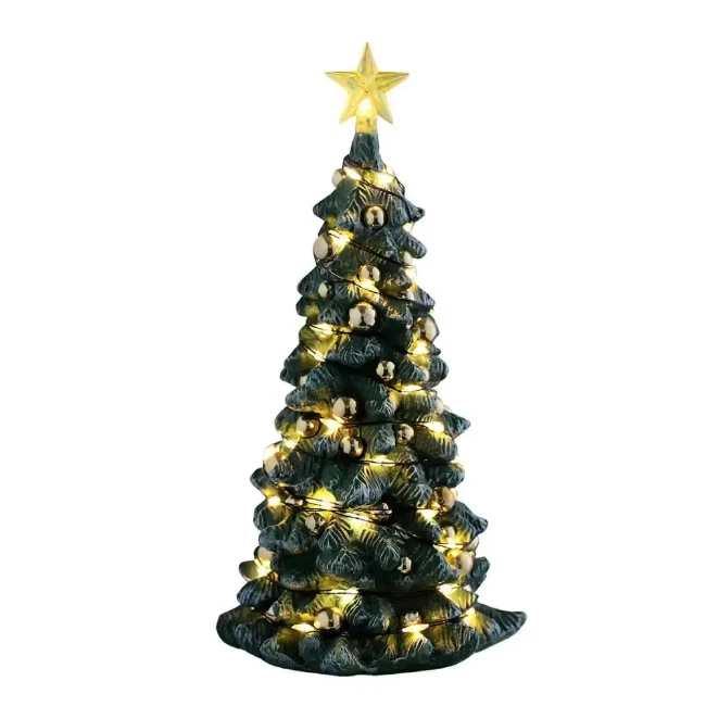 Immagine di Lemax 54526 Snowy Christmas Tree, Clear Light