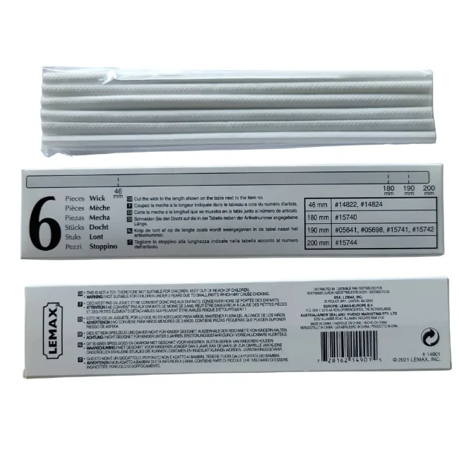 Immagine di Lemax 14901 Smoking Feature Replacement Wicks, 6 pezzi