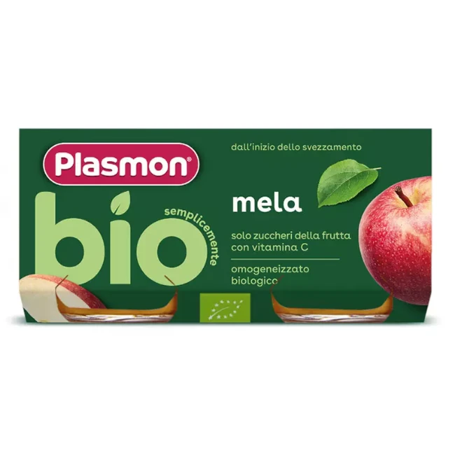 Immagine di Plasmon Omogeneizzato Bio alla Mela 2x80gr