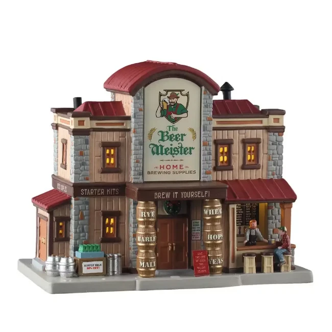 Immagine di Lemax 55332 The Beer Meister Home Brewing Supplies