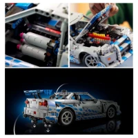 Lego Technic Auto Nissan Skyline Gt-R (R34) 2 Fast 2 Furious 42210