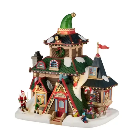 Immagine di Lemax 45224 Elwood's Elf Lodge