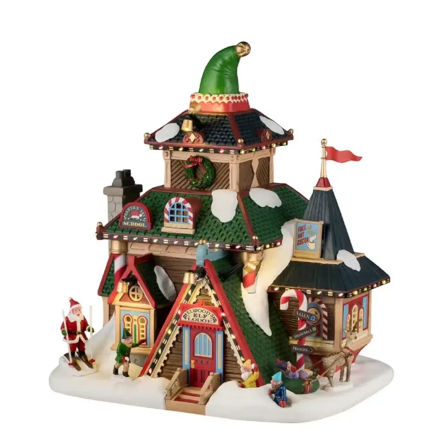 Immagine di Lemax 45224 Elwood's Elf Lodge