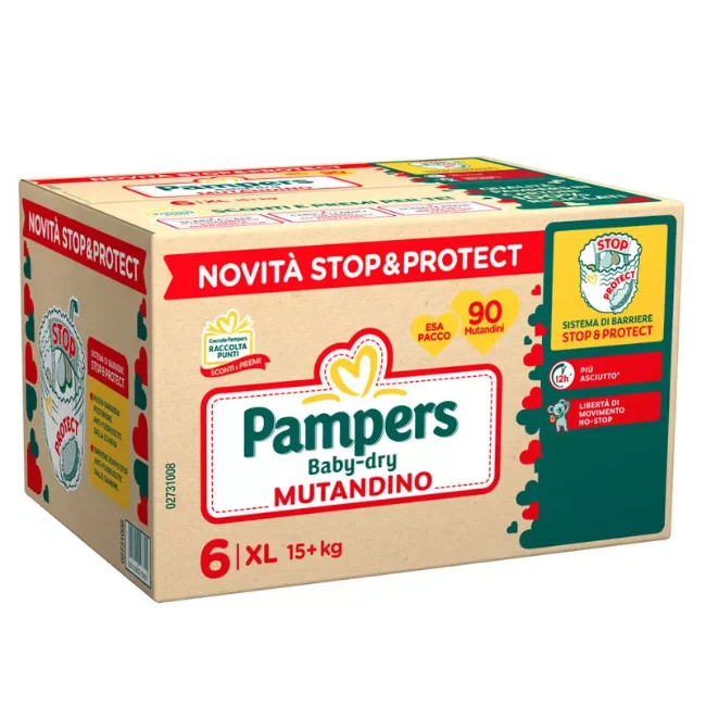 Immagine di Pampers Pannolini Mutandina Baby Dry 6 XL Esapack - 90 pezzi