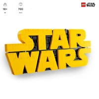 Logo Star Wars In Mattoncini 75407