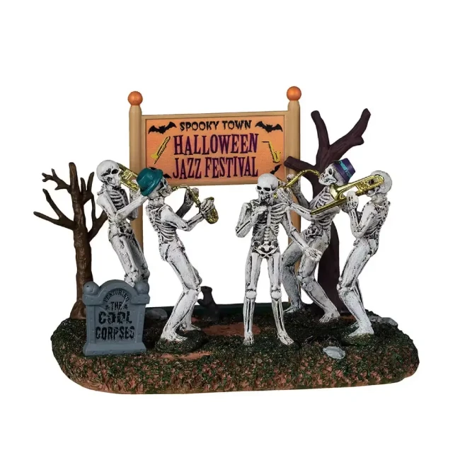 Immagine di Lemax 53735 Spooky Town Halloween Jazz Festival