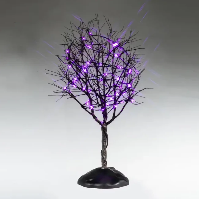 Immagine di Lemax 54519 Dry Tree With Purple Lights