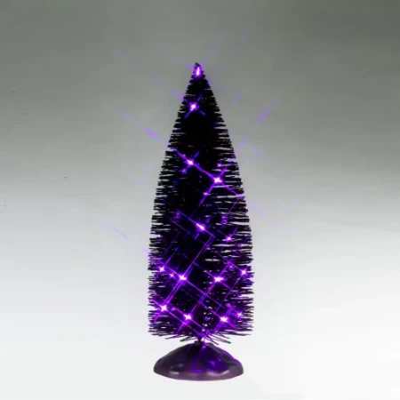 Immagine di Lemax 54517 Black Bristle Tree With Purple Lights