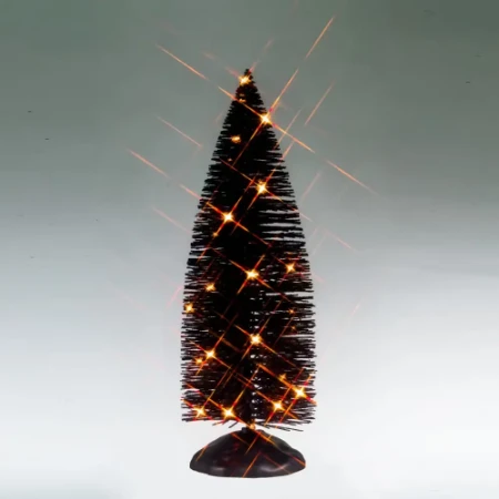 Immagine di Lemax 54518 Black Bristle Tree With Orange Lights