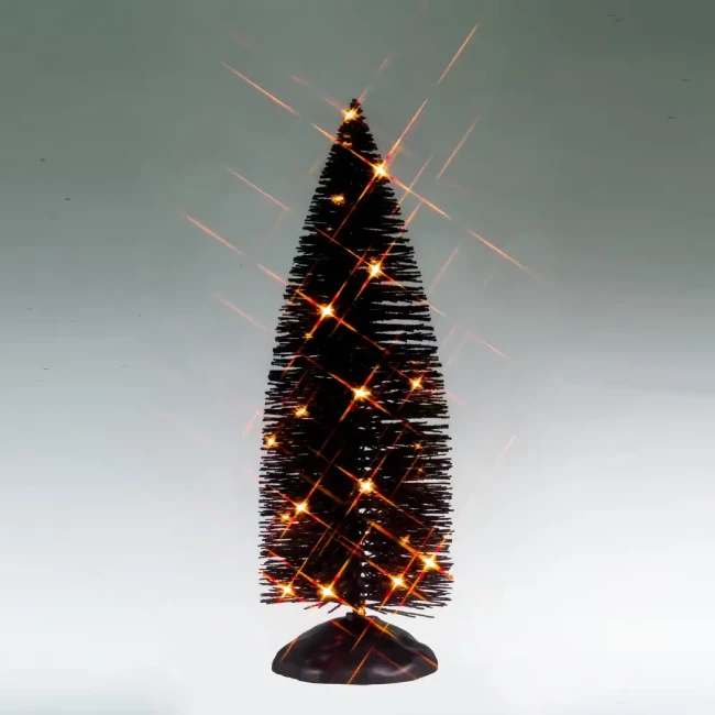 Immagine di Lemax 54518 Black Bristle Tree With Orange Lights