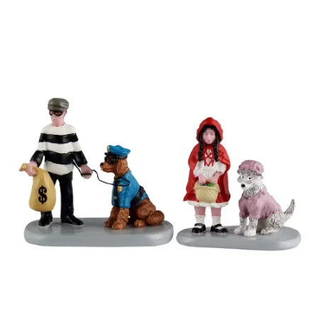 Immagine di Lemax 52501 Trick-Or-Treat Companions, 2 pezzi