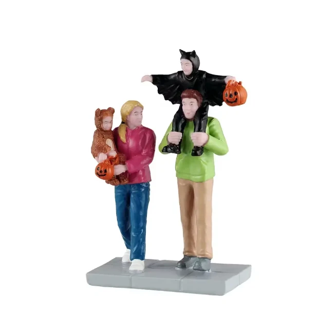 Immagine di Lemax 52510 Neighborhood Trick-Or-Treaters