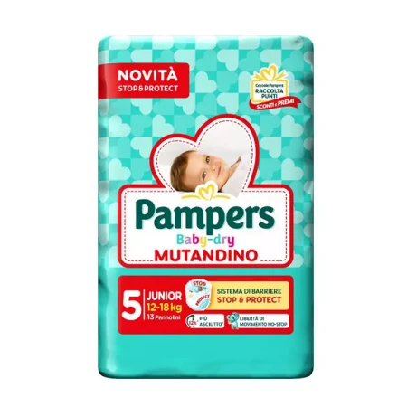 Immagine di Pampers Baby Dry Mutandino 5 Junior 12-18kg - 13pz