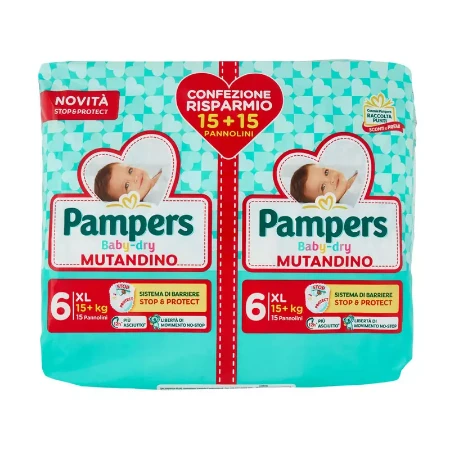 Immagine di Pampers Baby Dry Mutandino 6 XL Pacco Doppio - 30pz
