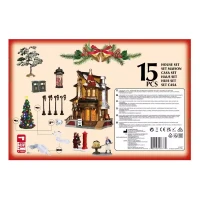 Immagine di Lemax 56677 Lucy's Chocolate Shop Set - 15 pezzi
