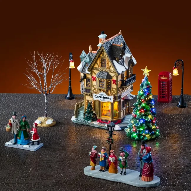 Immagine di Lemax 56678 Tannenbaum Christmas Shoppe Set