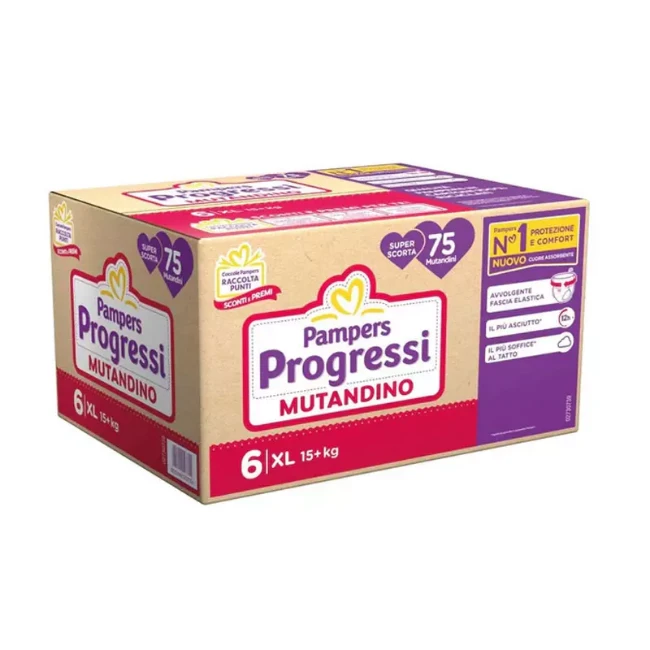 Immagine di Pampers Progressi Mutandino 6 XL dai 15 kg - 90 pz