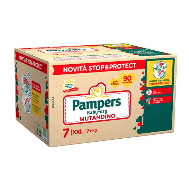 Immagine di Pampers Baby Dry Mutandino 7 XXL - 90 pz