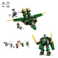  Lego Ninjago Jet Mech Di Lloyd 71845