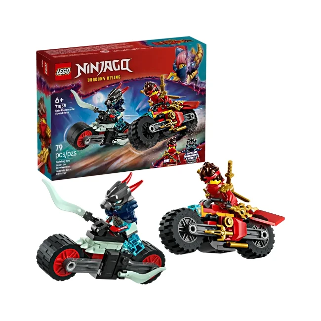  Lego Ninjago Gara Di Velocita' Sulla Moto Di Kai 71838