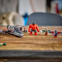 Lego Marvel, Super Heroes Battaglia Captain America vs Hulk Rosso 76292!