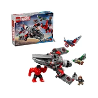 Lego Marvel, Super Heroes Battaglia Captain America vs Hulk Rosso 76292!