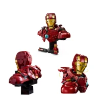 Lego Marvel Super Heroes Busto di Iron Man MK4 76327