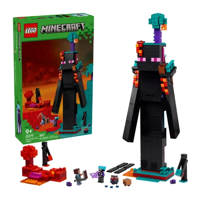 Immagine di Lego Minecraft La Torre dell'Enderman 21279