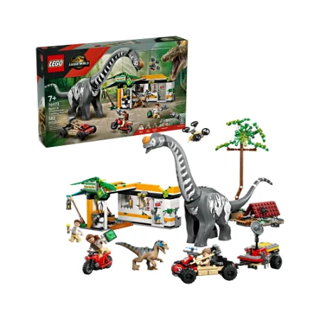 Lego Jurassic World  Missione diTracciamento di Raptor e Titanosauro 76973