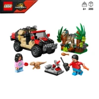 Lego Jurassic World Fuga Fuoristrada Raptor 76972