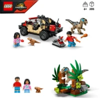 Lego Jurassic World Fuga Fuoristrada Raptor 76972