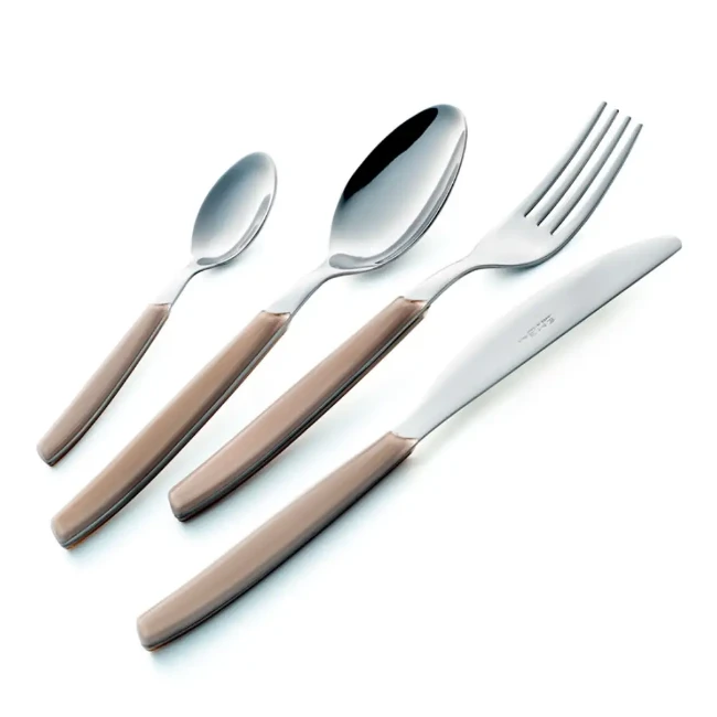 Set Posate 24 Pezzi Per 6 Persone - Acciaio Inox 18/10 Con Scatola Regalo - Forchette, Coltelli, Cucchiai, Cucchiaini