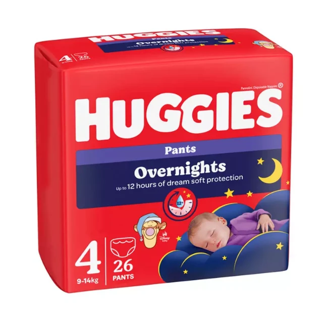 Immagine di Huggies Mutandina Overnight Taglia 4 - 26 pz