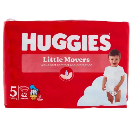 Immagine di Huggies Pannolini Little Movers Taglia 5 11-25kg - 42 pz