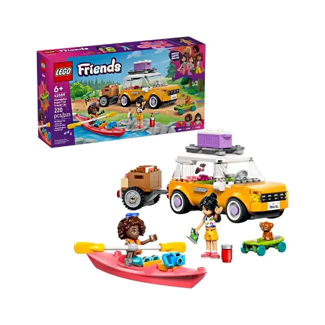 Lego Friends  Viaggio in Auto Con Il Cucciolo 42659