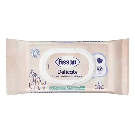 Immagine di Fissan Salviette Delicate e Lenitive - 70 pz