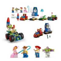 Lego Disney Toy Story: Treno e Auto RC celebrativi 43264