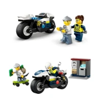 Lego City Inseguimento della Moto della Polizia 60455