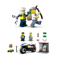 Lego City Inseguimento della Moto della Polizia 60455