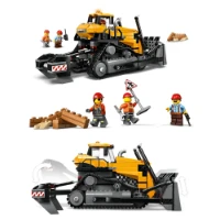 Lego City Bulldozer Giallo 60466