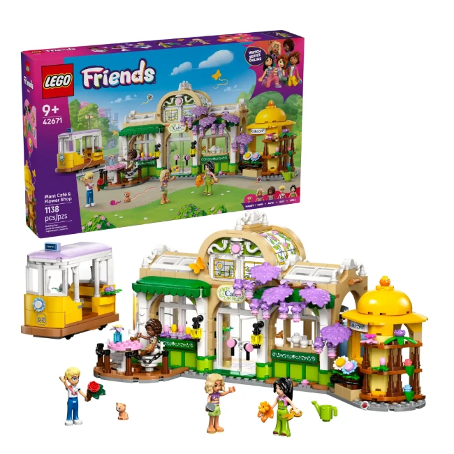 Lego Friends Caffè delle Piante e Negozio di Fiori 42671 